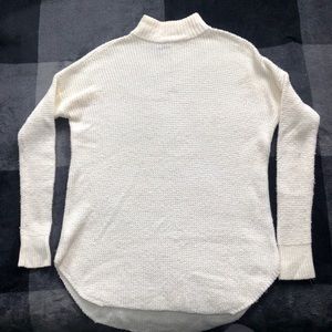 American Eagle mockneck waffle knit sweater